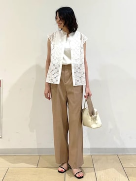 猪飼さん(レディース・169cm)の夏コーディネート