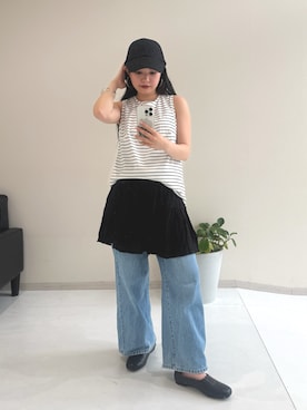 ゆらりさん（レディース・154cm）の春コーディネート