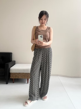 「nissen（ニッセン）のアイテム」を使った、ゆらりさん（レディース・154cm）の夏コーディネート