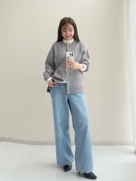 「スタッフ」｜ゆらりさん（レディース・154cm）の秋コーディネート