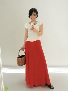 ゆらりさん(レディース・154cm)の夏コーディネート