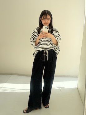 ゆらりさん（レディース・154cm）の夏コーディネート