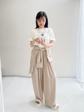 ゆらりさん（レディース・154cm）の夏コーディネート