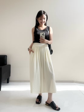 ゆらりさん（レディース・154cm）の夏コーディネート