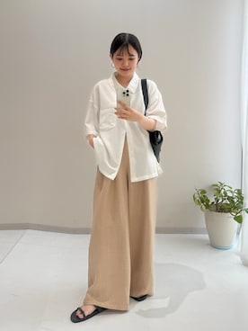 ゆらりさん（レディース・154cm）の夏コーディネート