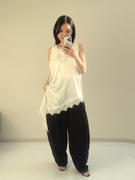 ゆらりさん(レディース・154cm)の夏コーディネート