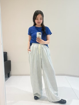 ゆらりさん（レディース・154cm）の夏コーディネート