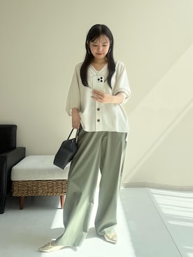 ゆらりさん（レディース・154cm）の夏コーディネート