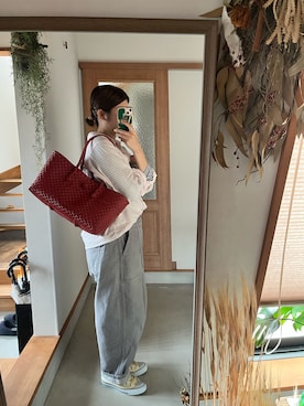 「Ordinary fits（オーディナリーフィッツ）のアイテム」を使った、ymooooooさん（レディース・158cm）の春コーディネート