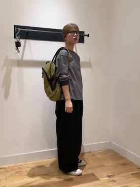 「URBAN RESEARCH DOORS（アーバンリサーチドアーズ）のアイテム（その他パンツ）」を使った、runa さん（レディース・155cm）の夏コーディネート