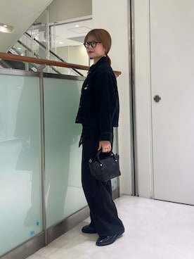 「URBAN RESEARCH DOORS（アーバンリサーチドアーズ）のアイテム（バンダナ/スカーフ）」を使った、runa さん（レディース・155cm）の秋コーディネート