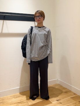 「URBAN RESEARCH DOORS（アーバンリサーチドアーズ）のアイテム（バックパック/リュック）」を使った、runa さん（レディース・155cm）の秋コーディネート