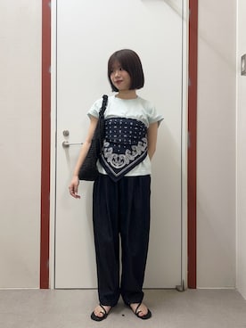 runa さん（レディース・155cm）の夏コーディネート