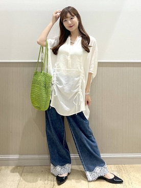maiさん（レディース・156cm）の春コーディネート