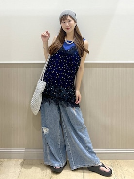 maiさん（レディース・156cm）の夏コーディネート