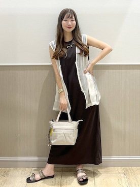 maiさん（レディース・156cm）の夏コーディネート
