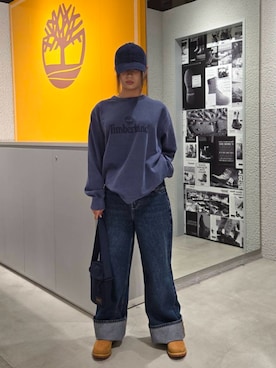 Timberland M&W横浜さん（レディース・162cm）の秋コーディネート