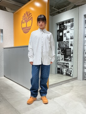 Timberland M&W横浜さん（レディース・158cm）の秋コーディネート
