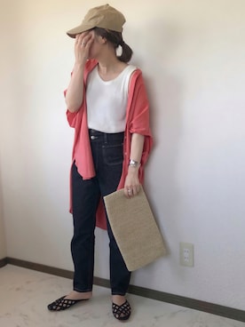 uaさん(レディース・153cm)の夏コーディネート