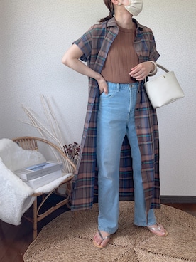 uaさん（レディース・154cm）の夏コーディネート