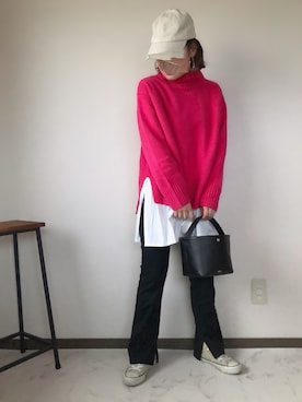 「chiiiibag」｜uaさん（レディース・153cm）の秋コーディネート