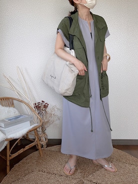 uaさん（レディース・154cm）の夏コーディネート