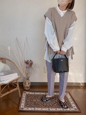 uaさん（レディース・153cm）の冬コーディネート