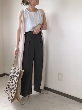 uaさん（レディース・153cm）の夏コーディネート