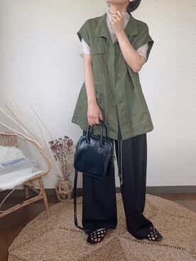 uaさん（レディース・154cm）の秋コーディネート