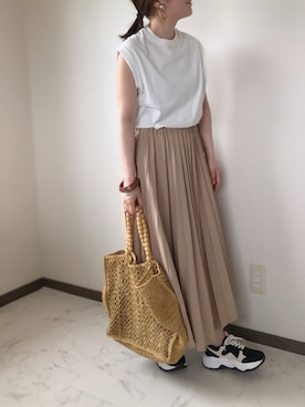 uaさん(レディース・153cm)の夏コーディネート