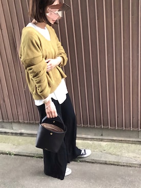「Crisp yours」｜uaさん（レディース・153cm）の秋コーディネート