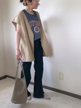 uaさん（レディース・153cm）の夏コーディネート