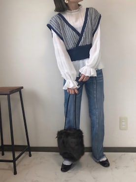 uaさん（レディース・153cm）の秋コーディネート