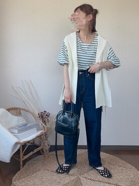 uaさん(レディース・154cm)の夏コーディネート