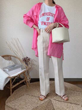 uaさん（レディース・153cm）の夏コーディネート