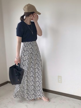 「クリスプ」｜「アイテム（アクセサリー）」を使った、uaさん（レディース・153cm）の夏コーディネート
