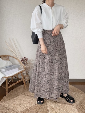 uaさん（レディース・153cm）の春コーディネート