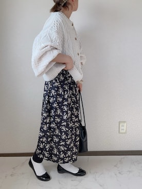 「Crisp yours」｜uaさん（レディース・153cm）の冬コーディネート