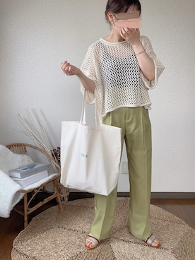 uaさん（レディース・153cm）の夏コーディネート