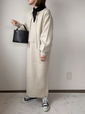 「chiiiibag」｜uaさん（レディース・153cm）の冬コーディネート