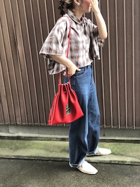 uaさん（レディース・153cm）の夏コーディネート