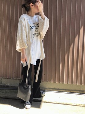 uaさん(レディース・153cm)の夏コーディネート