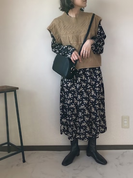 uaさん(レディース・153cm)の秋コーディネート