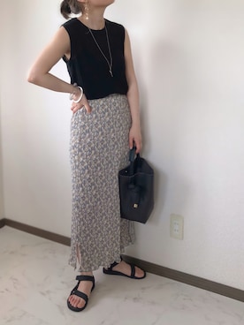 「クリスプ」｜「アイテム（アクセサリー）」を使った、uaさん（レディース・153cm）の夏コーディネート