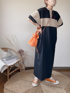 uaさん（レディース・154cm）の春コーディネート