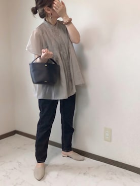 uaさん(レディース・153cm)の夏コーディネート