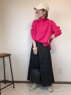「Crisp yours」｜uaさん（レディース・153cm）の秋コーディネート