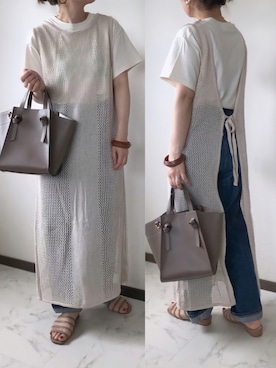 uaさん（レディース・153cm）の夏コーディネート