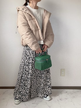 「Ciena」｜「アイテム（ジャケット/アウター）」を使った、uaさん（レディース・153cm）の冬コーディネート
