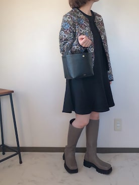 「byあしながおじさん」｜「アイテム（ジャケット/アウター）」を使った、uaさん（レディース・153cm）の秋コーディネート